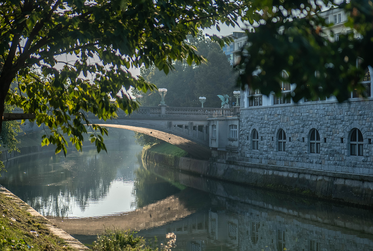 Dragon Bridge in Ljubljana