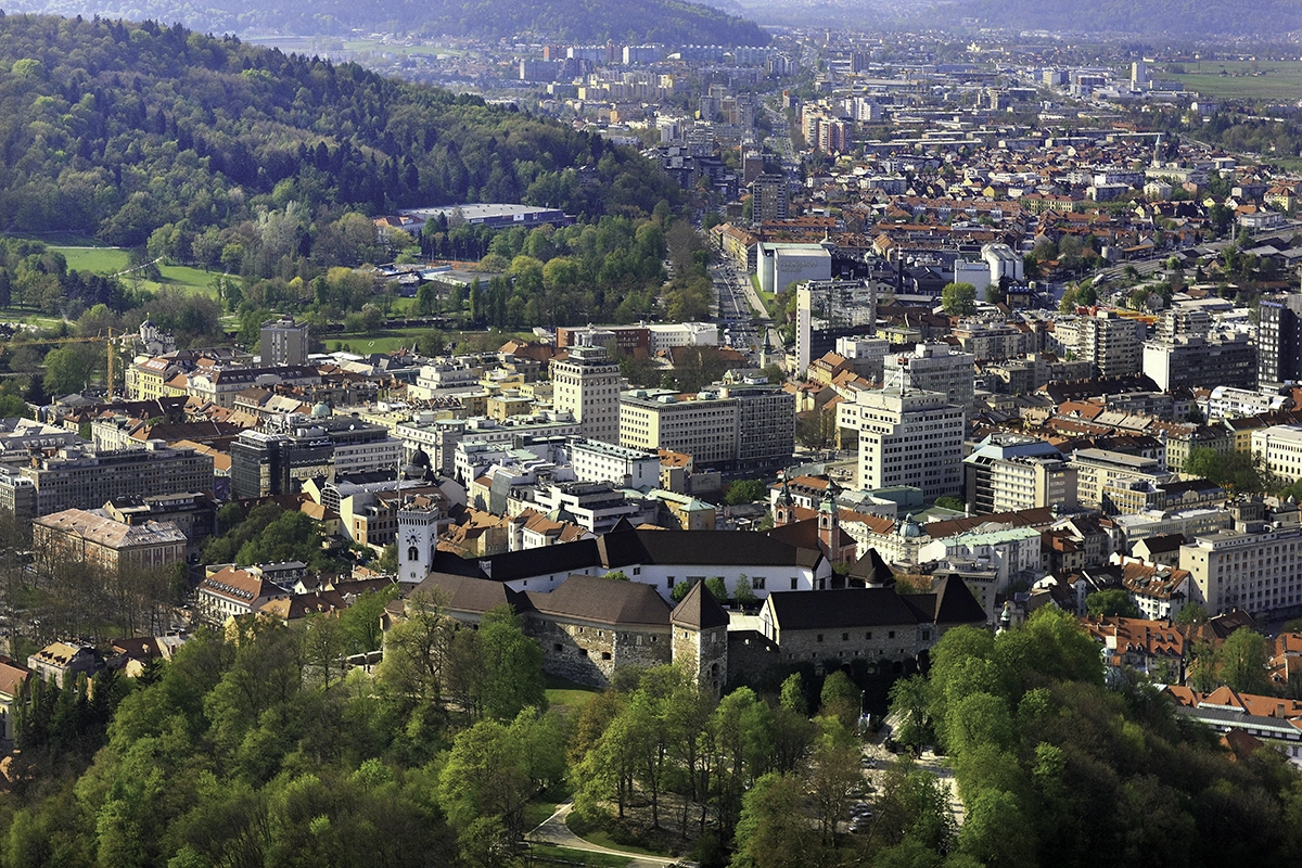 Ljubljana from above
