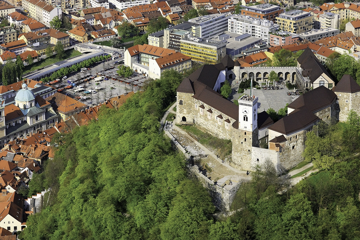 Ljubljana Castle and city
